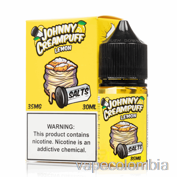 Vape Kit Completo Limón - Johnny Creampuff Salts- 30ml 35mg